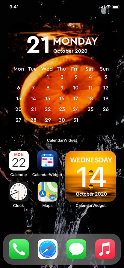 App screenshot