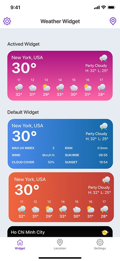 App screenshot