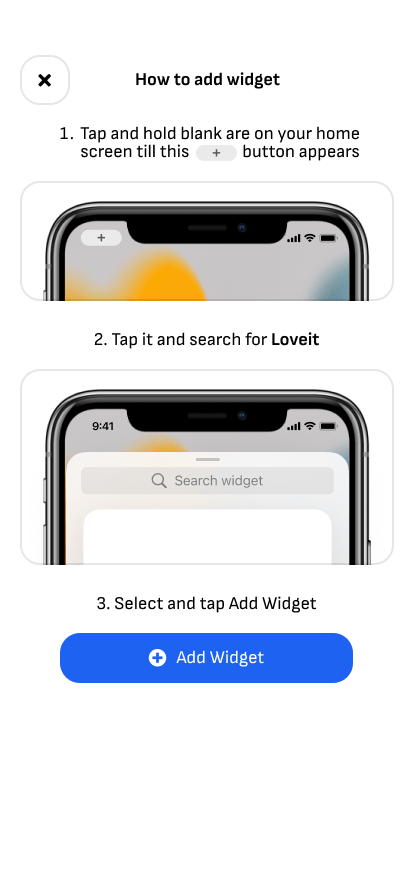 Loveit – Note Widget – FAQ – SmartWidget Labs